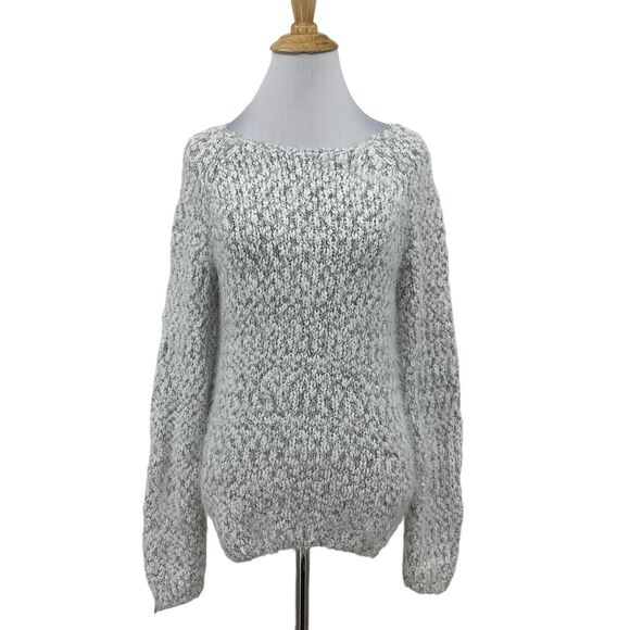 Buffalo David Bitton Shaggy Sweater Womens S Small Marled Knit Long Sleeve Top - Picture 1 of 13
